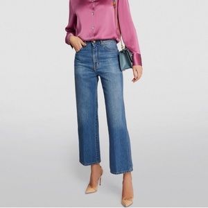 Victoria Beckham Straight Leg Jeans 28 High Rise
